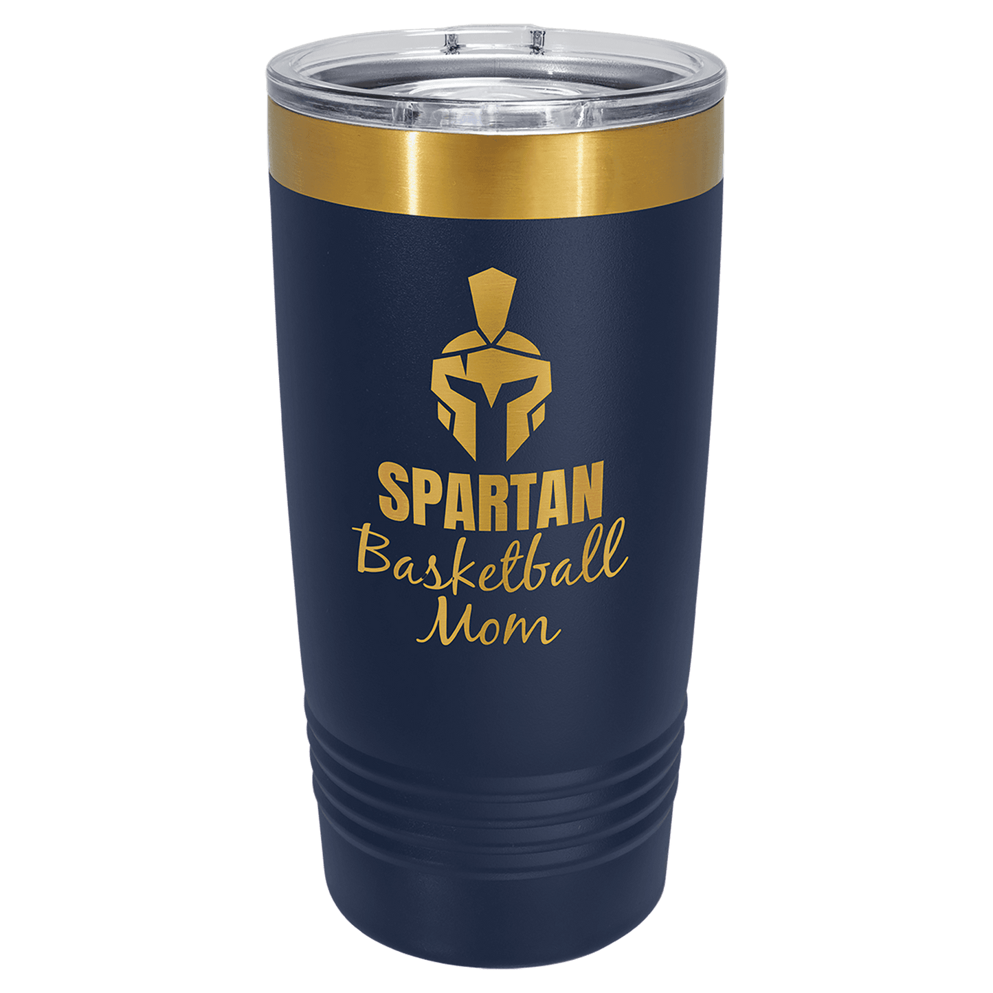 20 oz Ringneck Tumbler with Slider Lid and Gold ION-Plated Engraving
