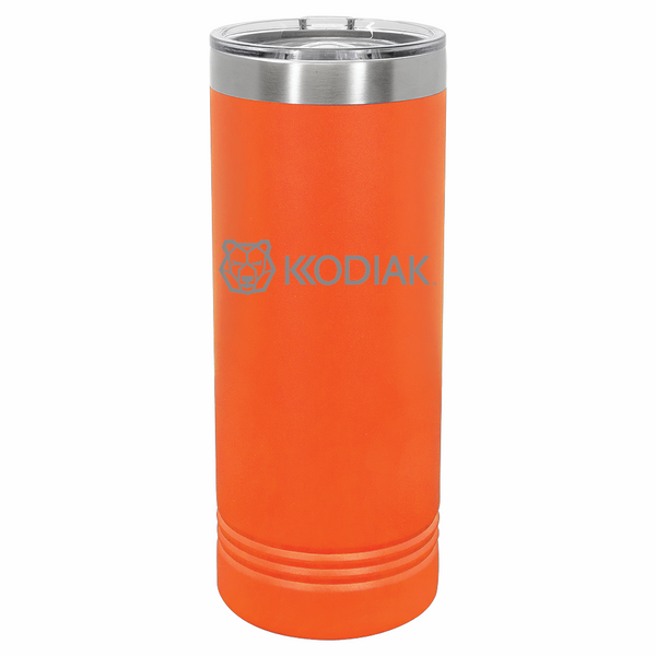 Kodiak 22 oz. Orange Skinny Tumbler