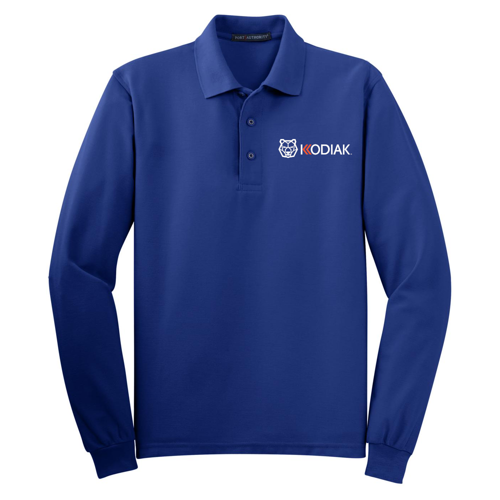Kodiak Port Authority® Silk Touch™ Long Sleeve Polo