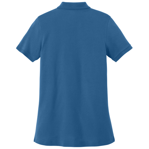 Charter Blue back - Brooks Brothers Women's Pima Cotton Pique Polo