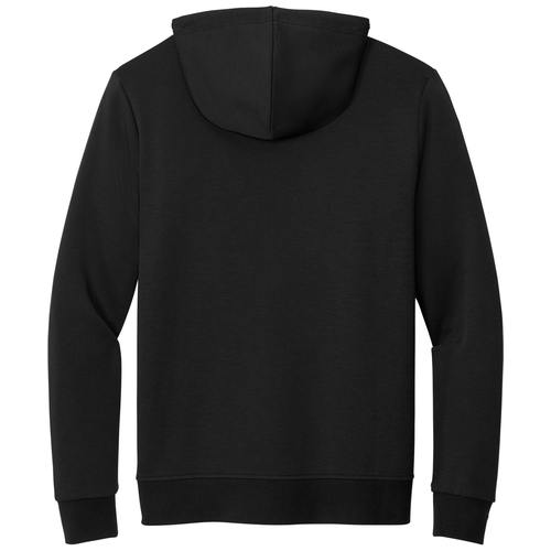 Deep Black back - Brooks Brothers Double-Knit Full-Zip Hoodie