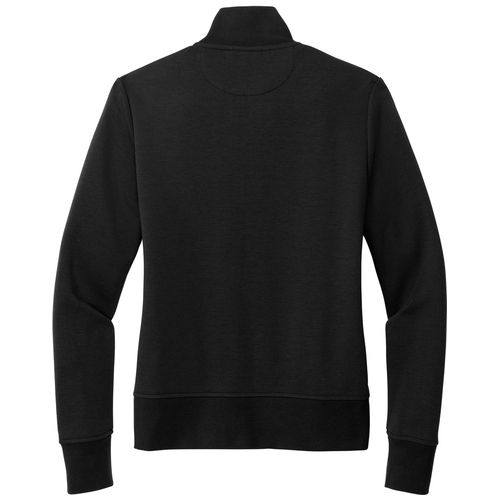 Deep Black back - Brooks Brothers Women's Double-Knit Full-Zip