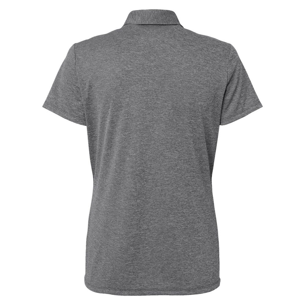 Embroidered Adidas Women's Heathered Polo