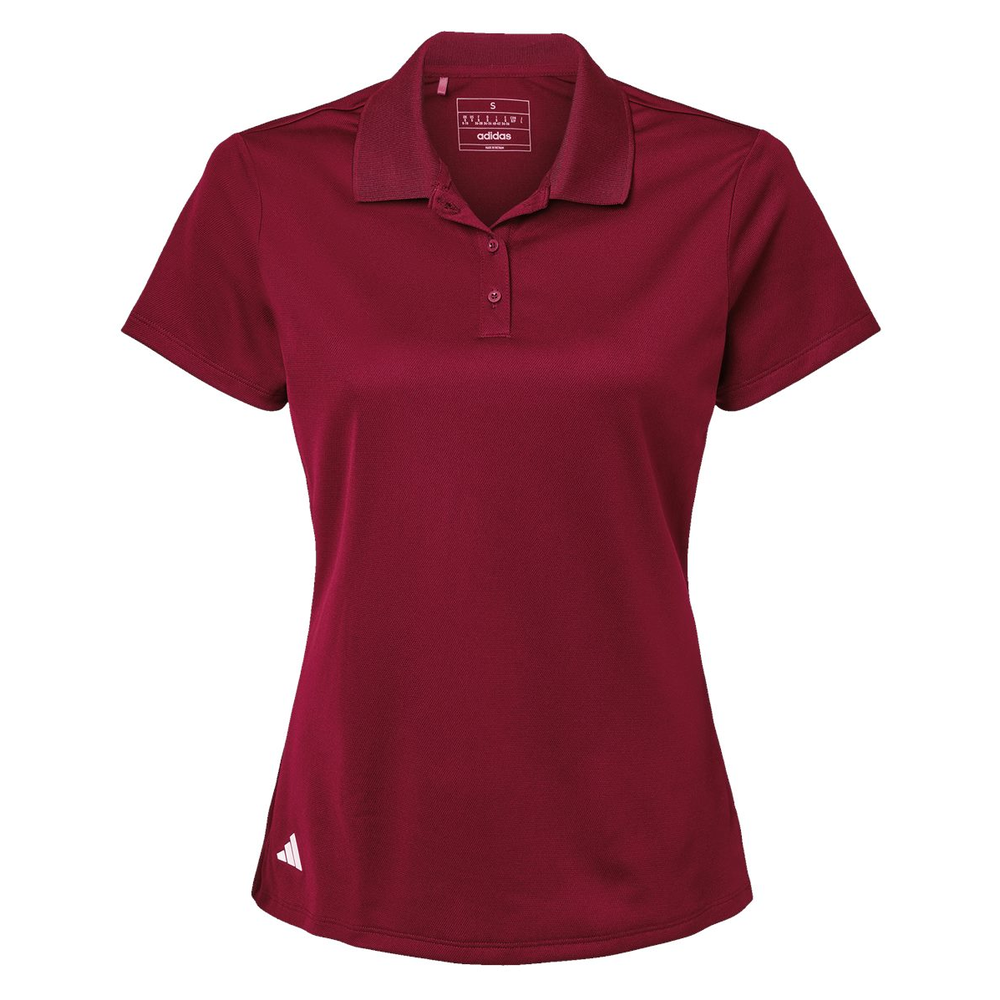 Embroidered Adidas Women's Basic Sport Polo