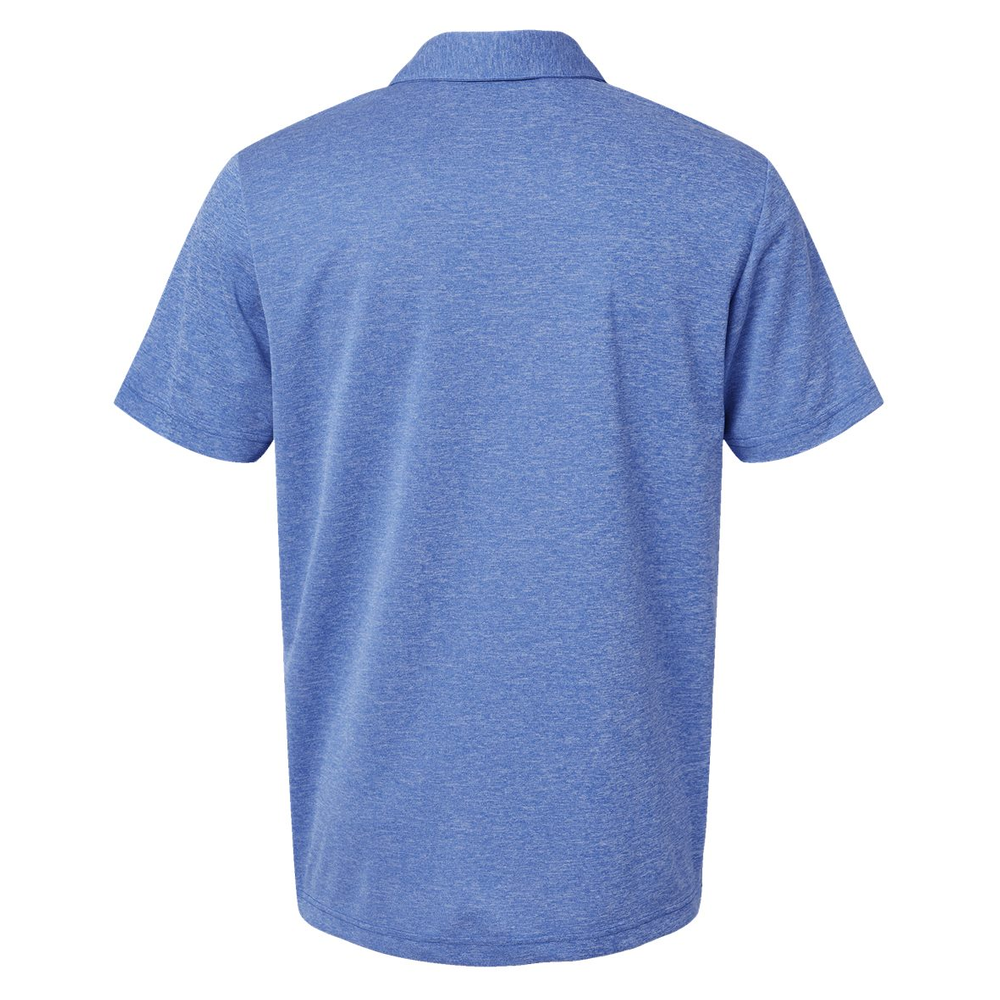 Embroidered Adidas Men's Heathered Polo