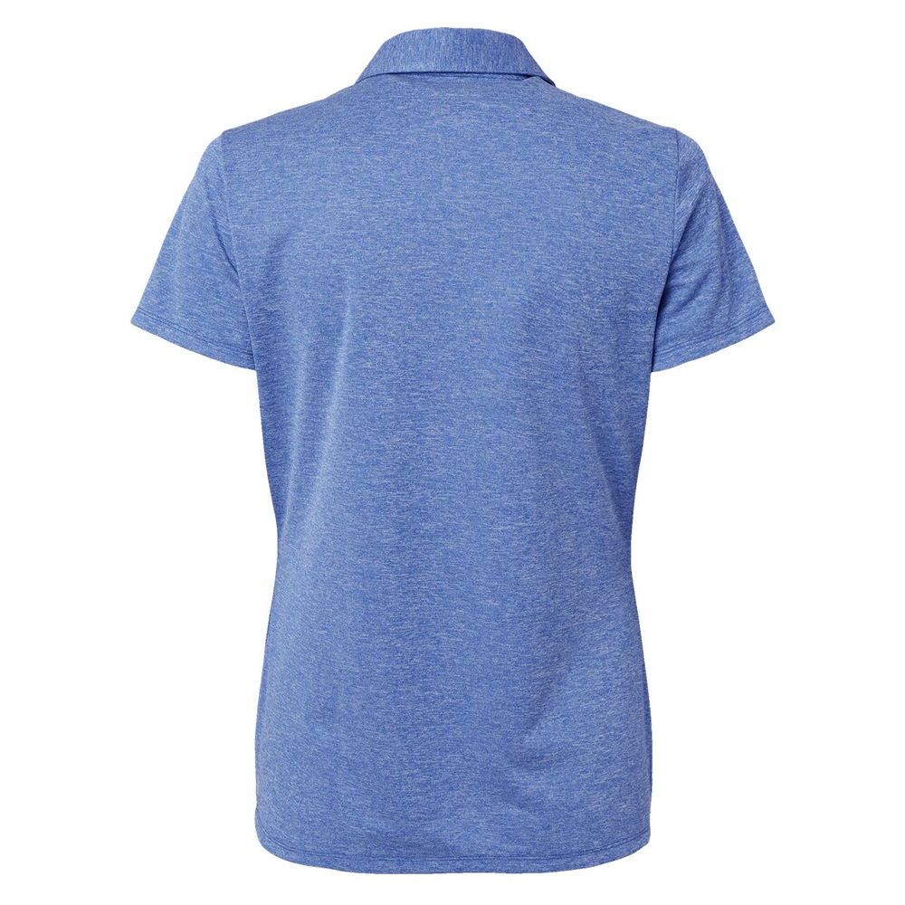 Embroidered Adidas Women's Heathered Polo
