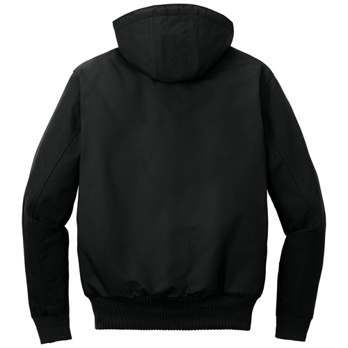 Black back - Carhartt Quilted-Flanne-Lined Duck Active Jac