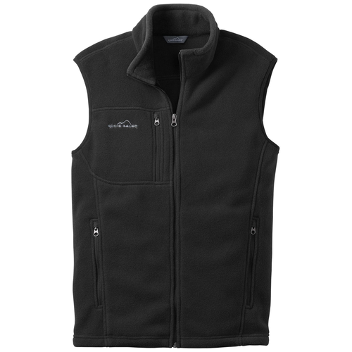 Black front - Eddie Bauer Fleece Vest