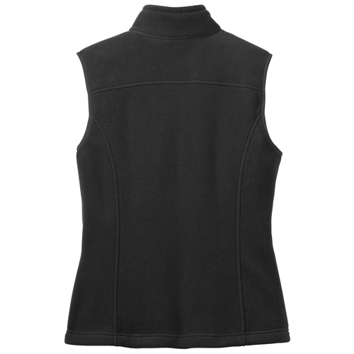 Black back - Eddie Bauer Women's Fleece Vest
