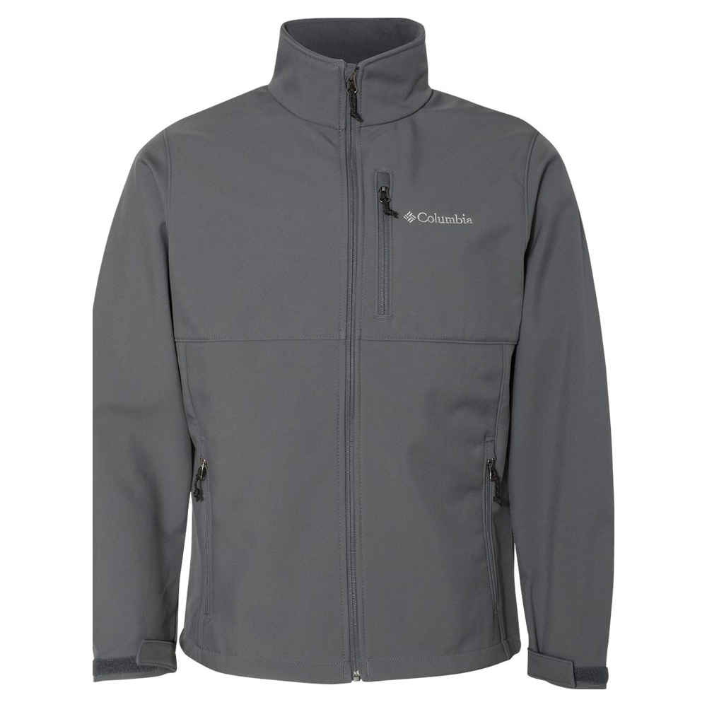 Embroidered Columbia Ascender™ 100% Polyester Adult Softshell Jacket
