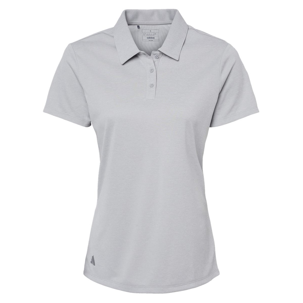 Embroidered Adidas Women's Heathered Polo