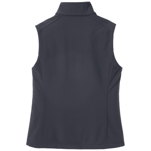 Battleship Grey back - Port Authority Women's Core Soft Shell Vest