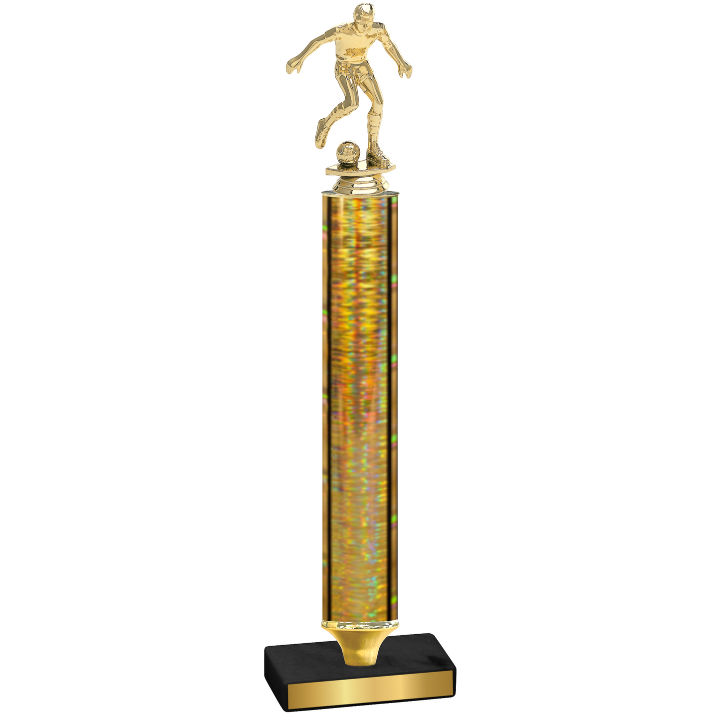 Value Gold Glacier Soccer Trophy