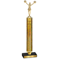 Value Gold Glacier Cheerleading Trophy