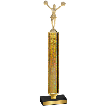 Value Gold Glacier Cheerleading Trophy