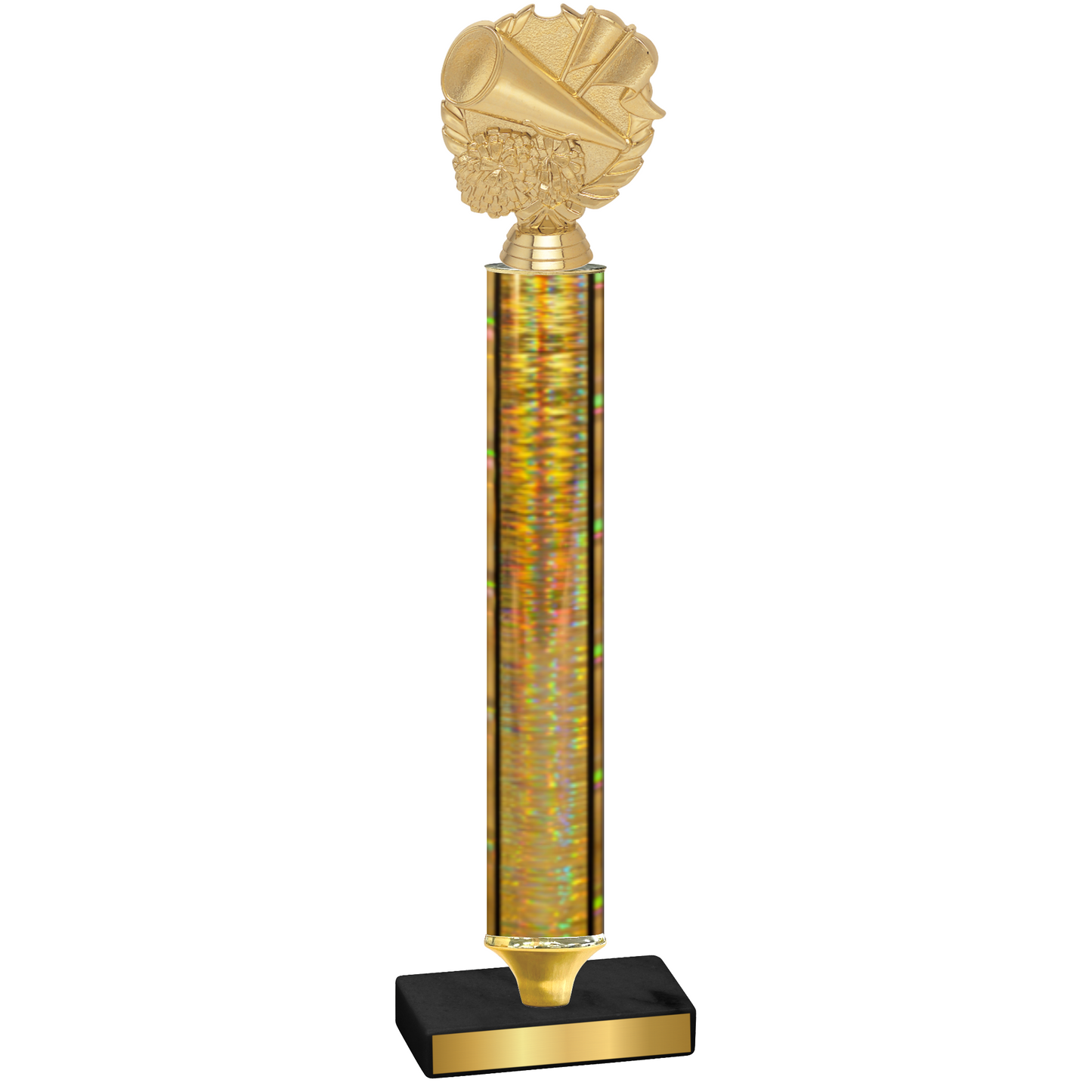 Value Gold Glacier Cheerleading Trophy