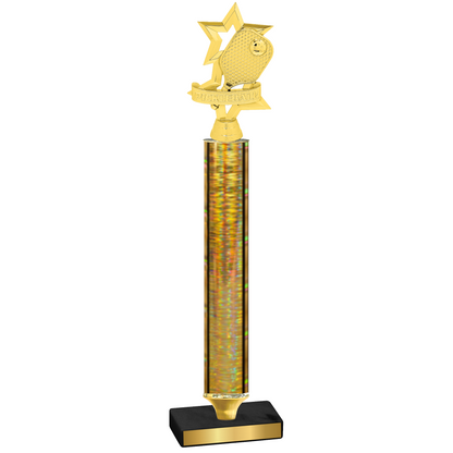 Value Gold Glacier Pickleball Trophy