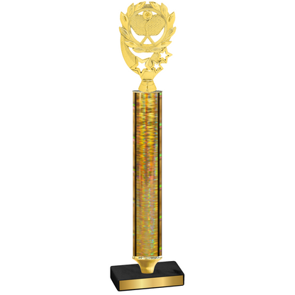 Value Gold Glacier Pickleball Trophy