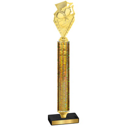 Value Gold Glacier Pickleball Trophy