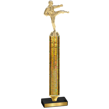 Value Gold Glacier Karate Trophy