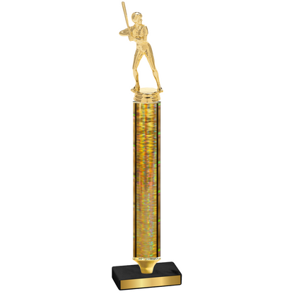 Value Gold Glacier Softball Trophy