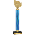 Value Blue Carbon Fiber Tennis Trophy