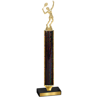 Value Black Glacier Tennis Trophy