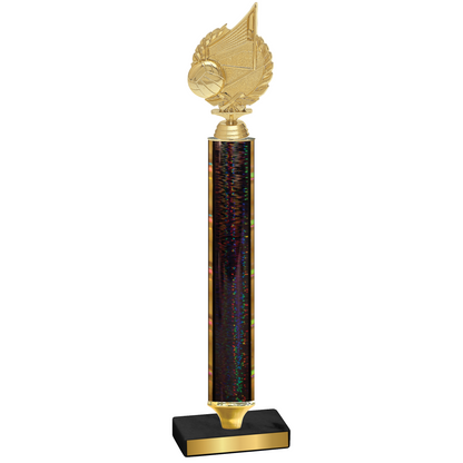 Value Black Glacier Volleyball Trophy