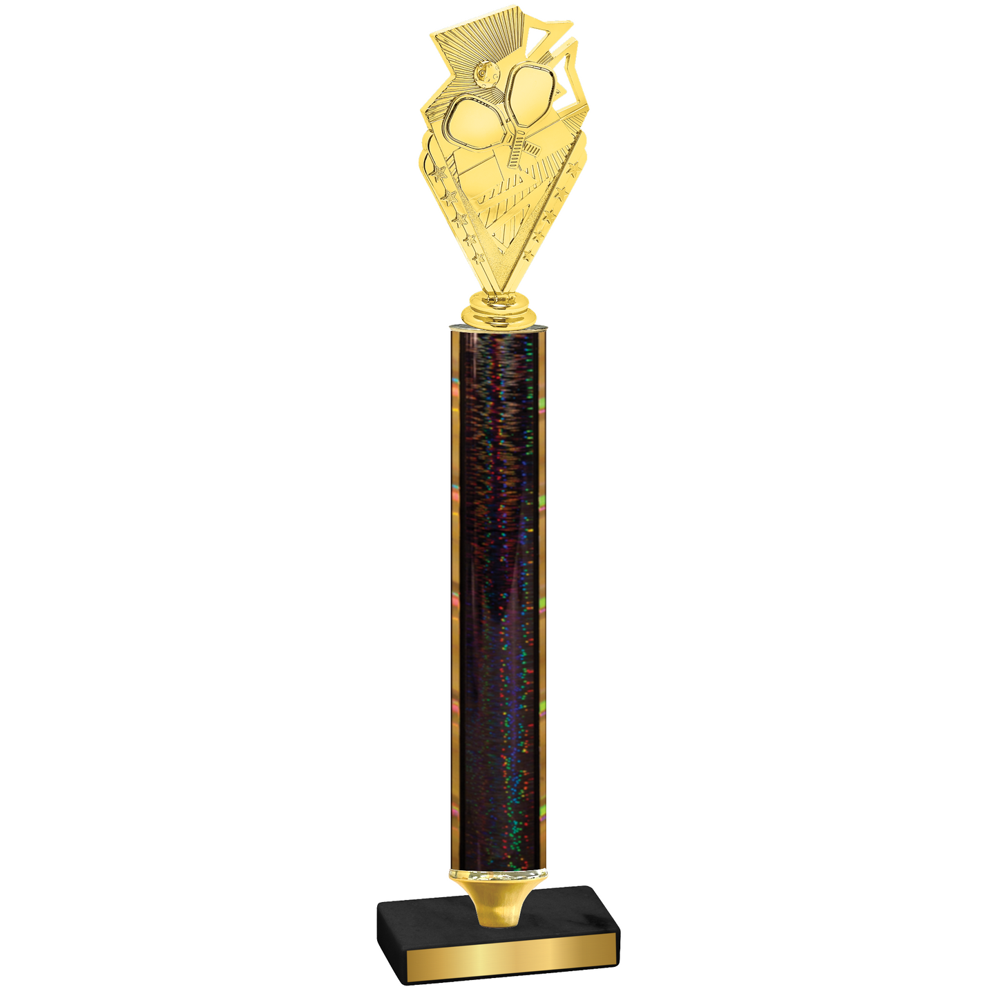 Value Black Glacier Pickleball Trophy