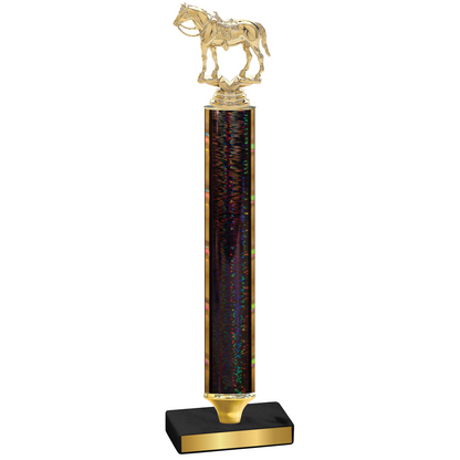 Value Black Glacier Horses Trophy