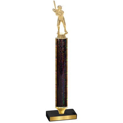 Value Black Glacier Baseball Trophy