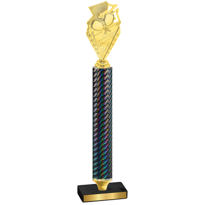 Value Black Carbon Fiber Pickleball Trophy