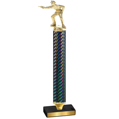 Value Black Carbon Fiber Shooter Trophy