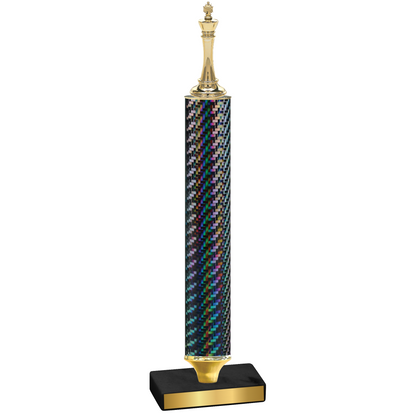 Value Black Carbon Fiber Chess Trophy