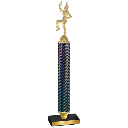 Value Black Carbon Fiber Majorette Trophy