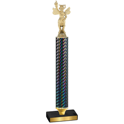 Value Black Carbon Fiber Academics Trophy