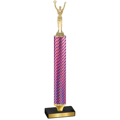 Value Pink Carbon Fiber Victory Trophy