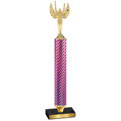 Value Pink Carbon Fiber Victory Trophy