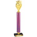 Value Pink Carbon Fiber Pickleball Trophy