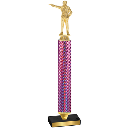 Value Pink Carbon Fiber Shooter Trophy