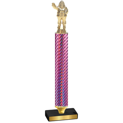 Value Pink Carbon Fiber Holiday Trophy