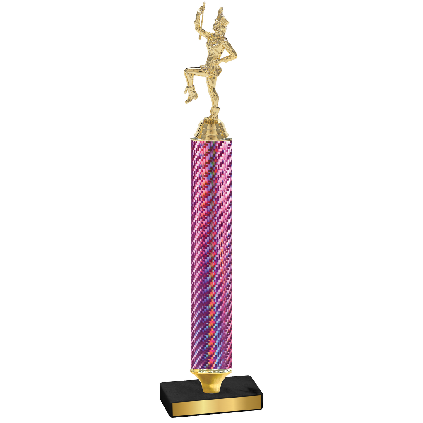 Value Pink Carbon Fiber Majorette Trophy