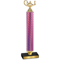 Value Pink Carbon Fiber Academics Trophy