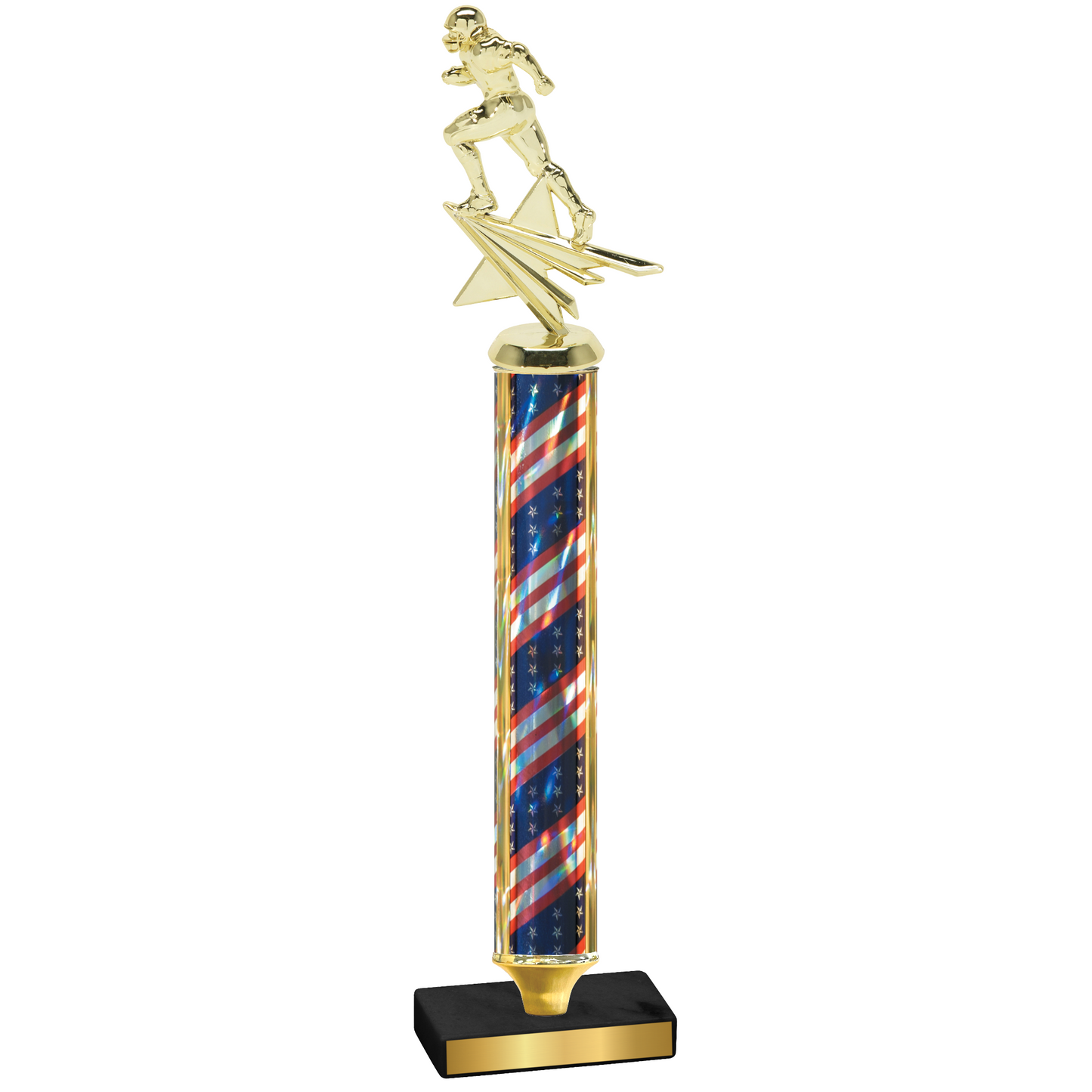 Value Flag USA Football Trophy