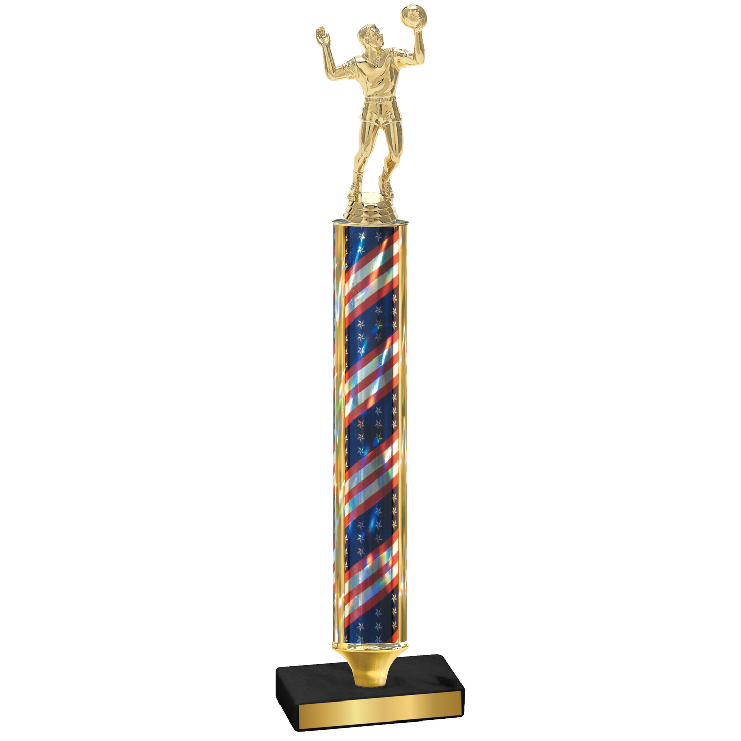 Value Flag USA Volleyball Trophy