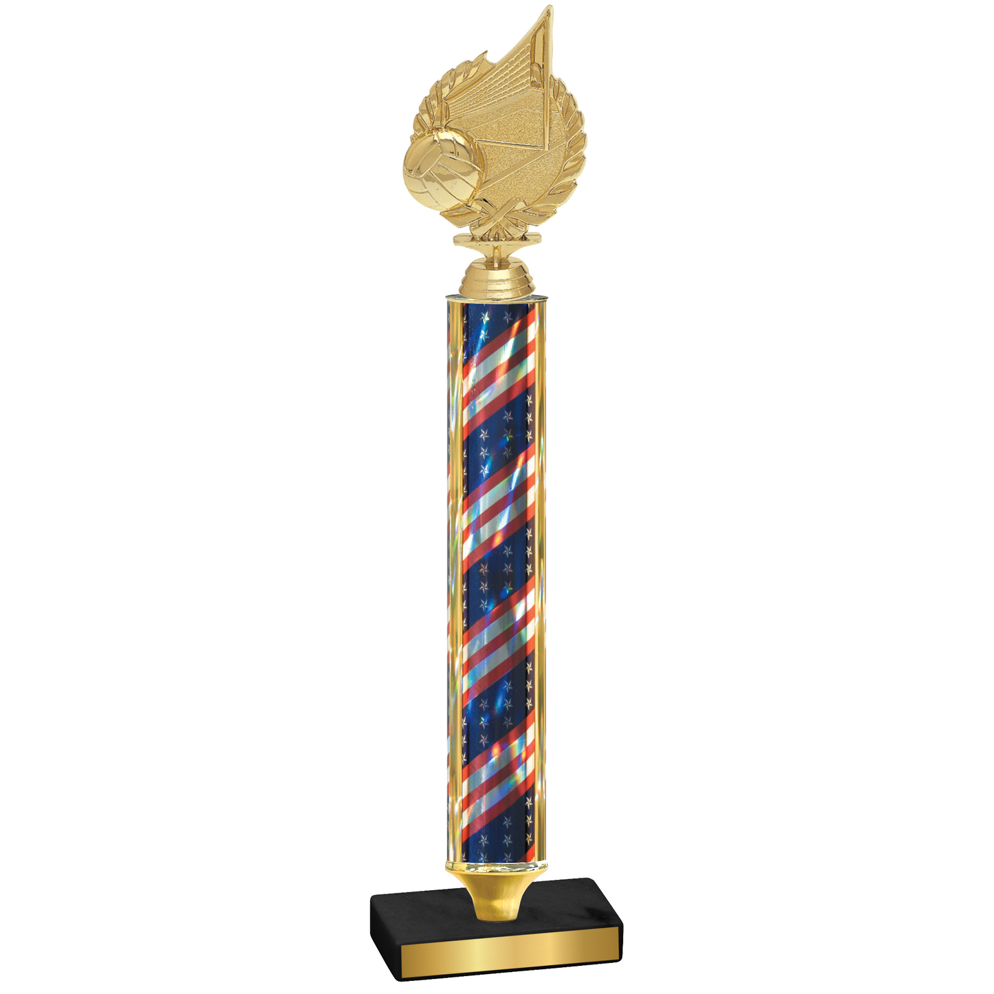 Value Flag USA Volleyball Trophy