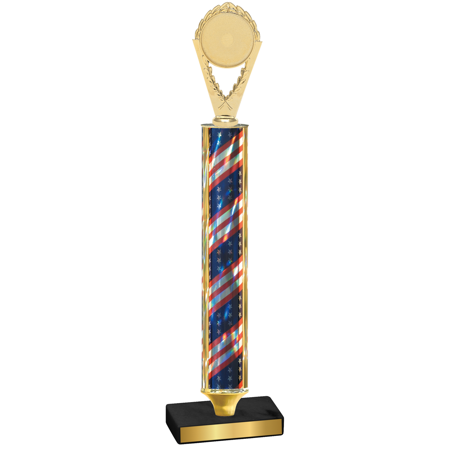 Value Flag USA Insert Trophy