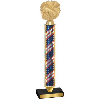 Value Flag USA Cheerleading Trophy