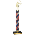 Value Flag USA Archery Trophy
