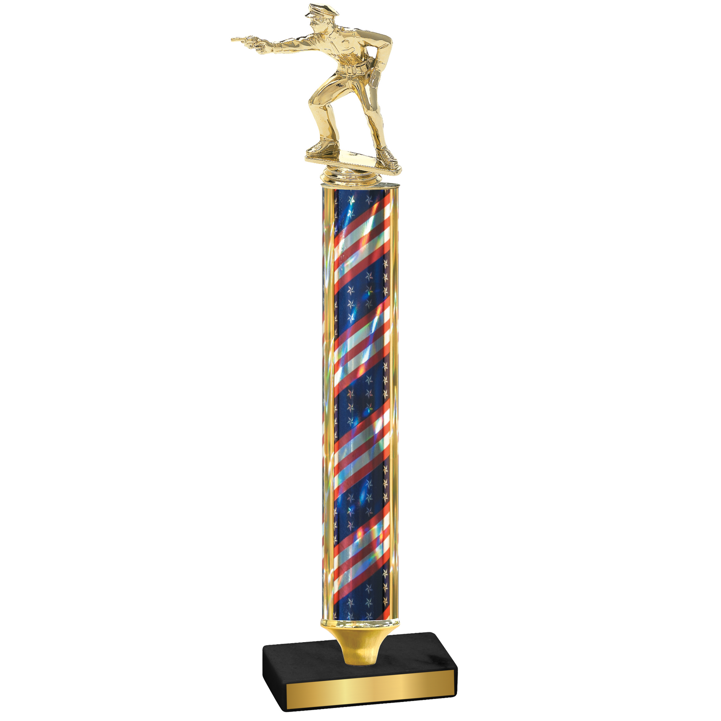 Value Flag USA Shooter Trophy